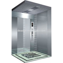 Commercial Building Passenger Elevator with Mirror Etched steel